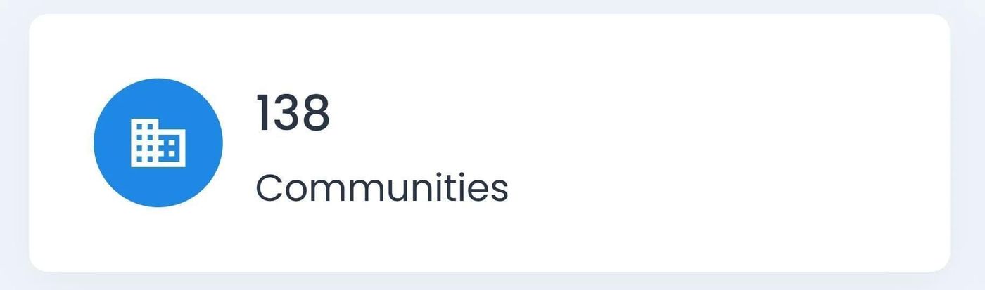 Communities Section